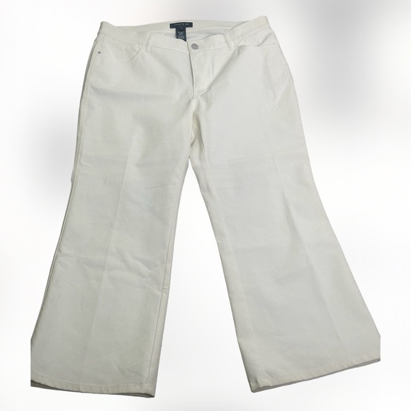 Lafayette 148 white pants size 12
